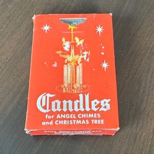 Vintage Christmas Candles